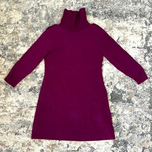 Zara purple fuschia sweater dress. Purchased in Spain. Size EU XL fit like Med.